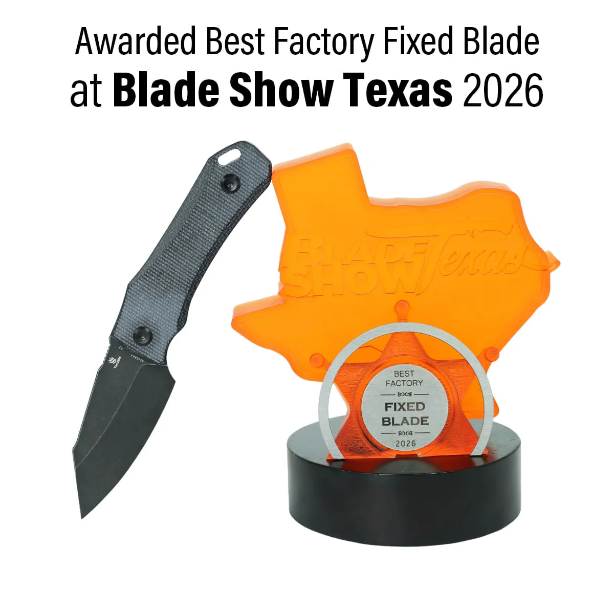 Tenable Loki Fixed Blade Knife |2.99" Blackwash D2 Blade | Black Micarta Handle | Steven Dunnuck Design | G1058A4 - Image 2