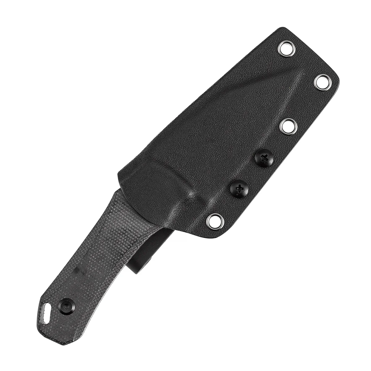 Tenable Loki Fixed Blade Knife |2.99" Blackwash D2 Blade | Black Micarta Handle | Steven Dunnuck Design | G1058A4 - Image 3