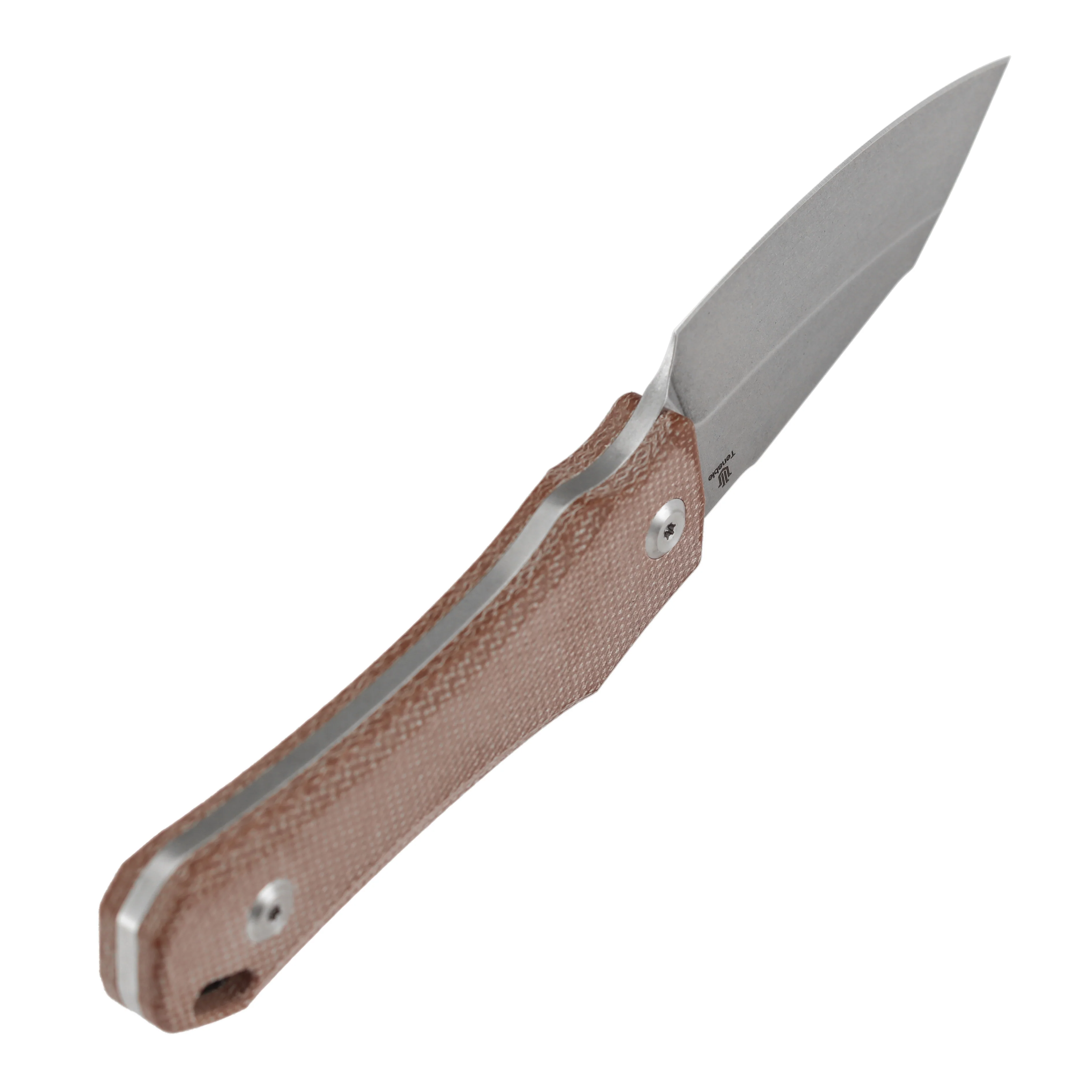 Tenable Loki Fixed Blade Knife |2.99" Stonewashed D2 Blade | Brown Micarta Handle | Steven Dunnuck Design | G1058A5 - Image 7