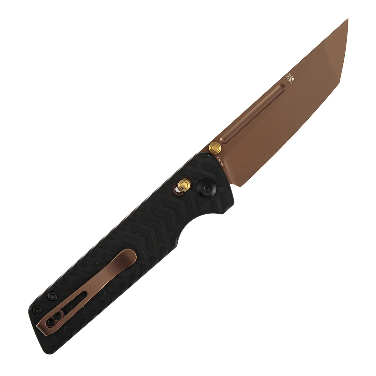 Tenable Anomaly Cross Bar Lock Knife | 3.14" Nitro-V | Black Aluminum | Pinkerton Knives Design- B2038V2 - Image 8
