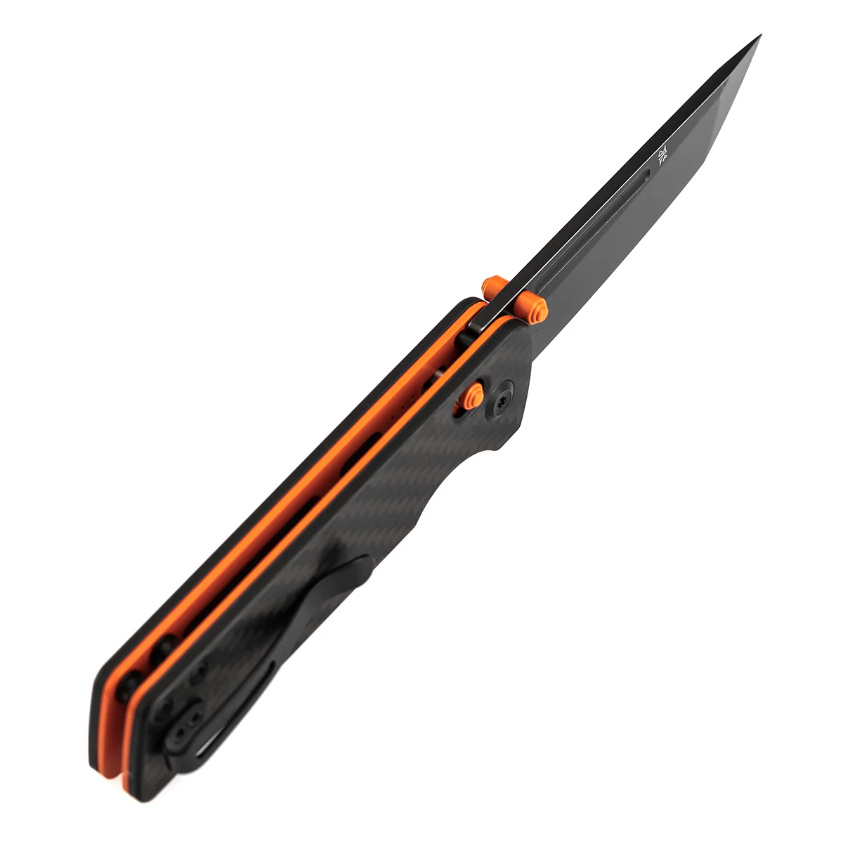 Tenable Anomaly Crossbar Lock | 3.14" Blackwash Nitro V | Twill Carbon Fiber & G10 | Pinkerton Knives - B2038V4 - Image 5