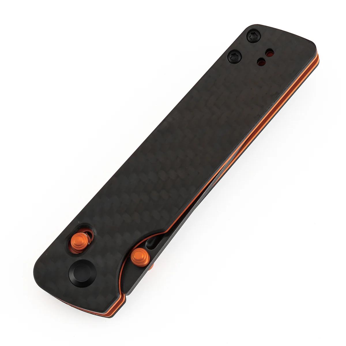 Tenable Anomaly Crossbar Lock | 3.14" Blackwash Nitro V | Twill Carbon Fiber & G10 | Pinkerton Knives - B2038V4 - Image 6