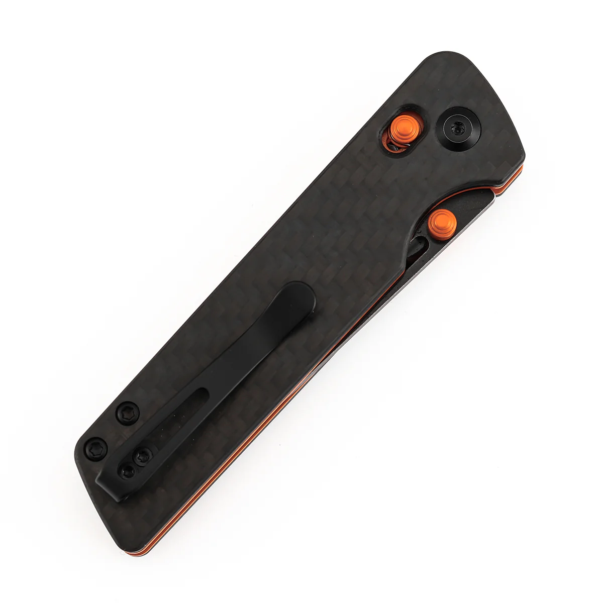 Tenable Anomaly Crossbar Lock | 3.14" Blackwash Nitro V | Twill Carbon Fiber & G10 | Pinkerton Knives - B2038V4 - Image 7