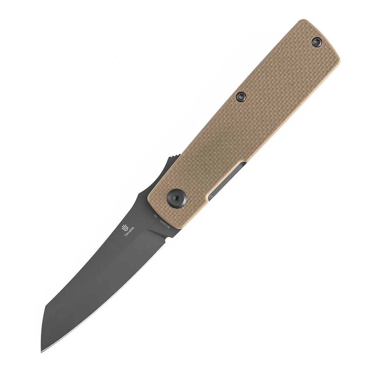 Tenable Higonokami Folding Knife | 3.02'' Gray Coating D2 Blade | Light Sand G10 Handle | Goran mihajlovic Design | B2135A5 - Image 2