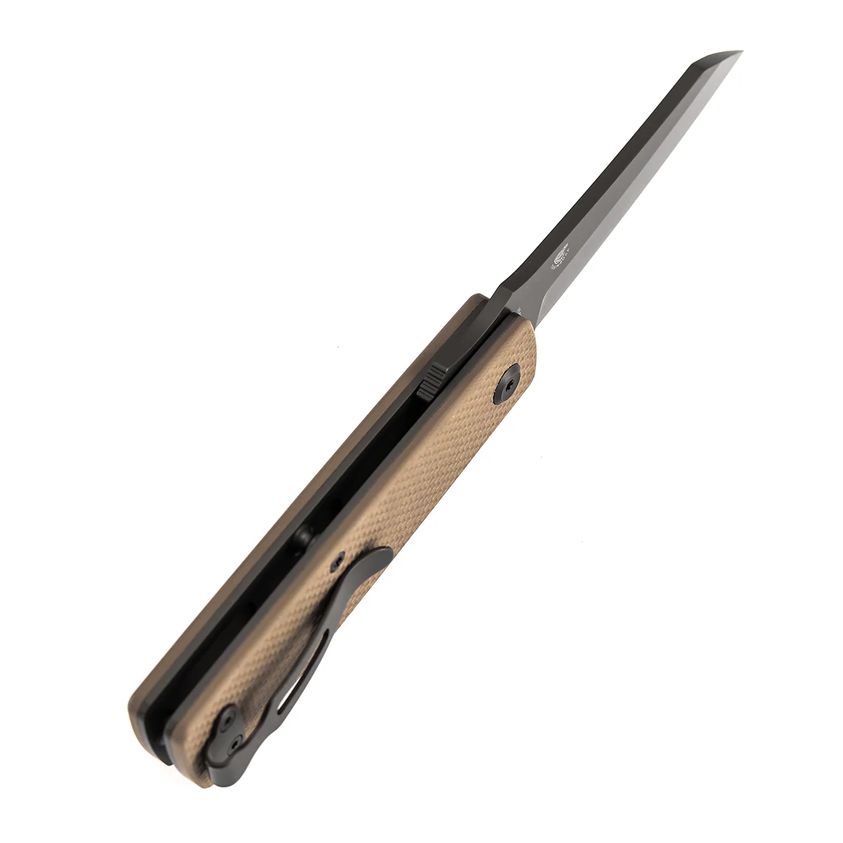 Tenable Higonokami Folding Knife | 3.02'' Gray Coating D2 Blade | Light Sand G10 Handle | Goran mihajlovic Design | B2135A5 - Image 5