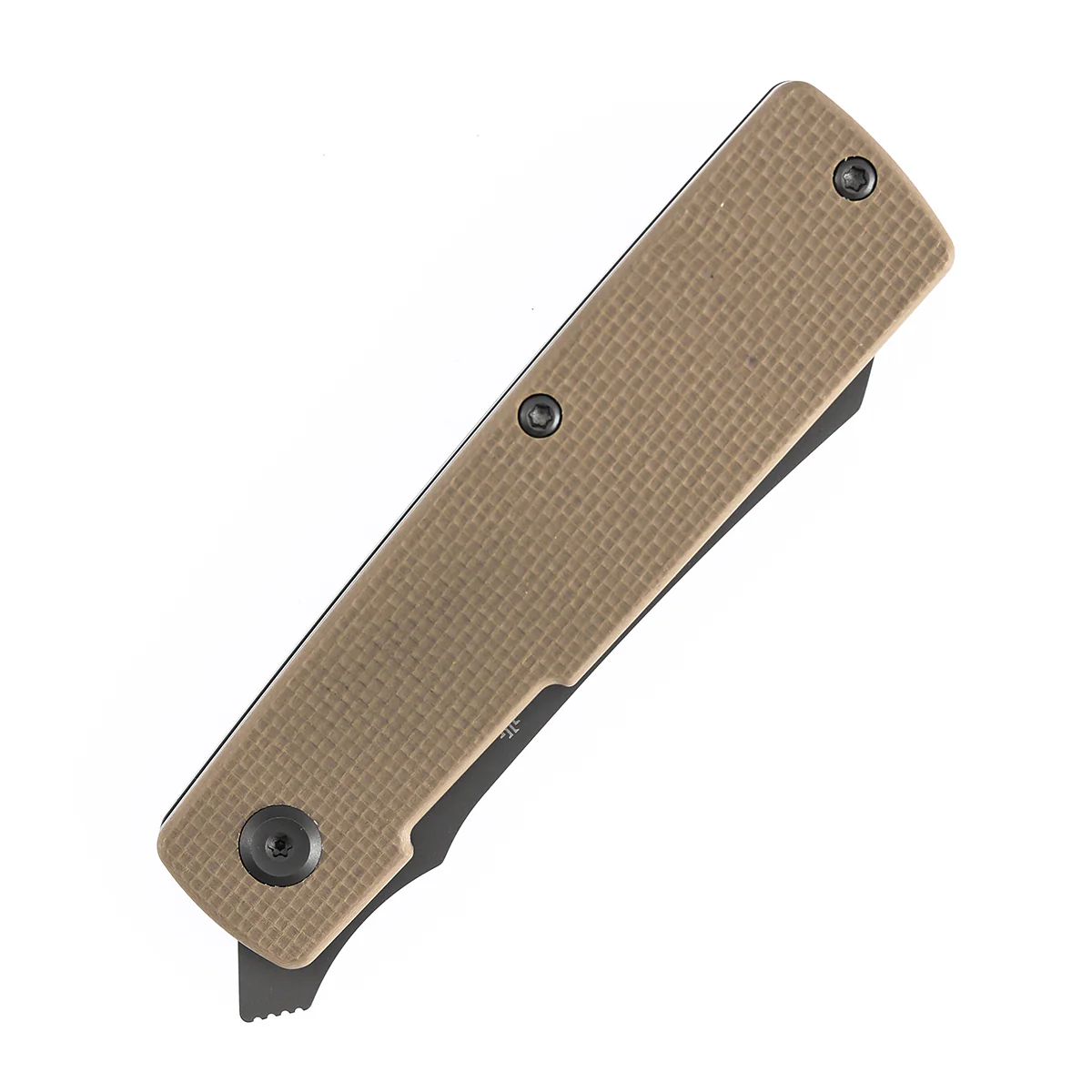 Tenable Higonokami Folding Knife | 3.02'' Gray Coating D2 Blade | Light Sand G10 Handle | Goran mihajlovic Design | B2135A5 - Image 6