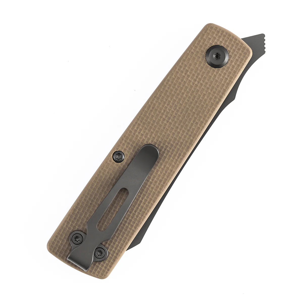 Tenable Higonokami Folding Knife | 3.02'' Gray Coating D2 Blade | Light Sand G10 Handle | Goran mihajlovic Design | B2135A5 - Image 7